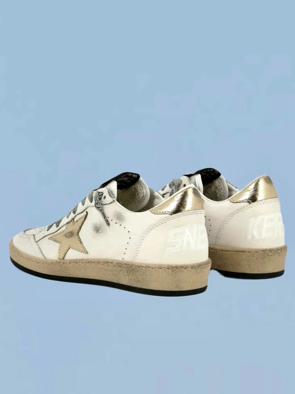 Women’s Golden Goose Ball Star with gold star and heel tab - Size 40 (US 9.5-10) - Picture 6 of 12